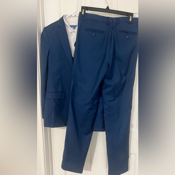 Perry Ellis Navy Blue Suit Set - Picture 7 of 16